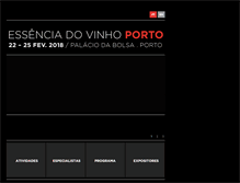 Tablet Screenshot of essenciadovinhoporto.com